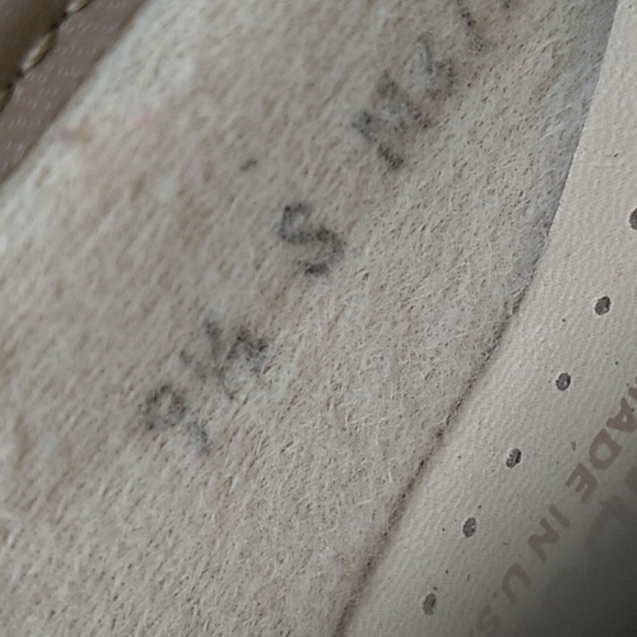 Sas made in USA comfort shoes 9 tan lace up - Picture 9 of 9